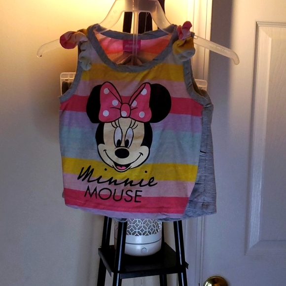 Disney Other - DISNEY MINNIE MOUSE SHORTS SET SZ 2T